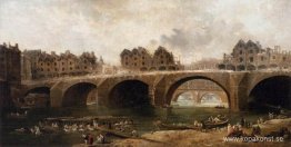 Rivning av husen på Pont Notre-Dame 1786 Rivning av husen på Pont Notre-Dame 1786