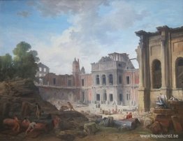Rivning av Château of Meudon Rivning av Château of Meudon