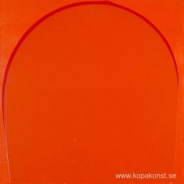 Häll målning: Orange, Röd, Orange Häll målning: Orange, Röd, Orange