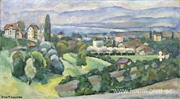 Utsikt över Lausanne Utsikt över Lausanne