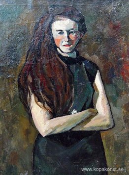 Porträtt av Emma Ribarik Porträtt av Emma Ribarik