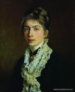 Porträtt av M.P. Shevtsova, fru till A. Shevtsov Porträtt av M.P. Shevtsova, fru till A. Shevtsov