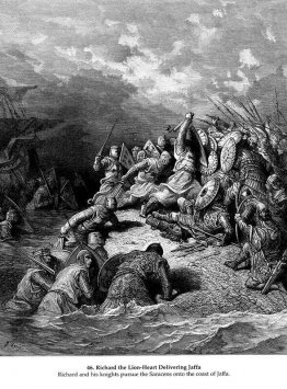 Richard I, Lejonhjärta, levererar Jaffa Richard I, Lejonhjärta, levererar Jaffa