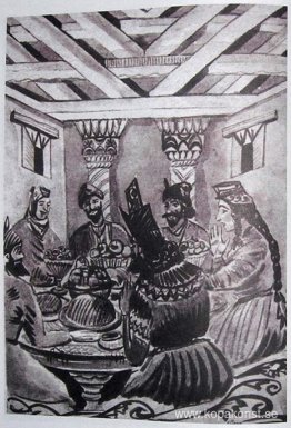 Illustration till "Armeniska folksagor" Illustration till "Armeniska folksagor"