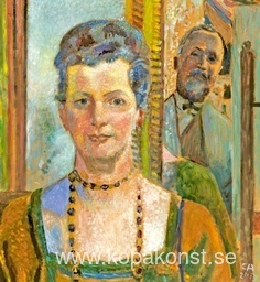 Självporträtt med fru