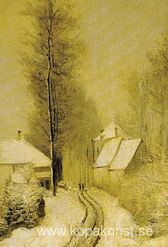 Snöigt landskap