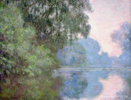 Morgon på Seine nära Giverny Morgon på Seine nära Giverny
