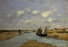 Etaples, La Canache, lågvatten Etaples, La Canache, lågvatten
