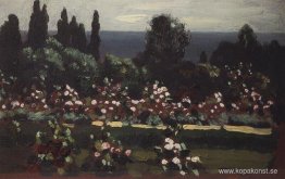 Blomsterträdgård. Kaukasus Blomsterträdgård. Kaukasus