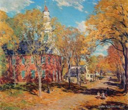 Oktobermorgon, Deerfield Oktobermorgon, Deerfield