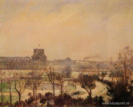 The Tuileries Gardens Snow Effect The Tuileries Gardens Snow Effect