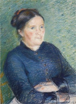 Porträtt av Madame Pissarro Porträtt av Madame Pissarro