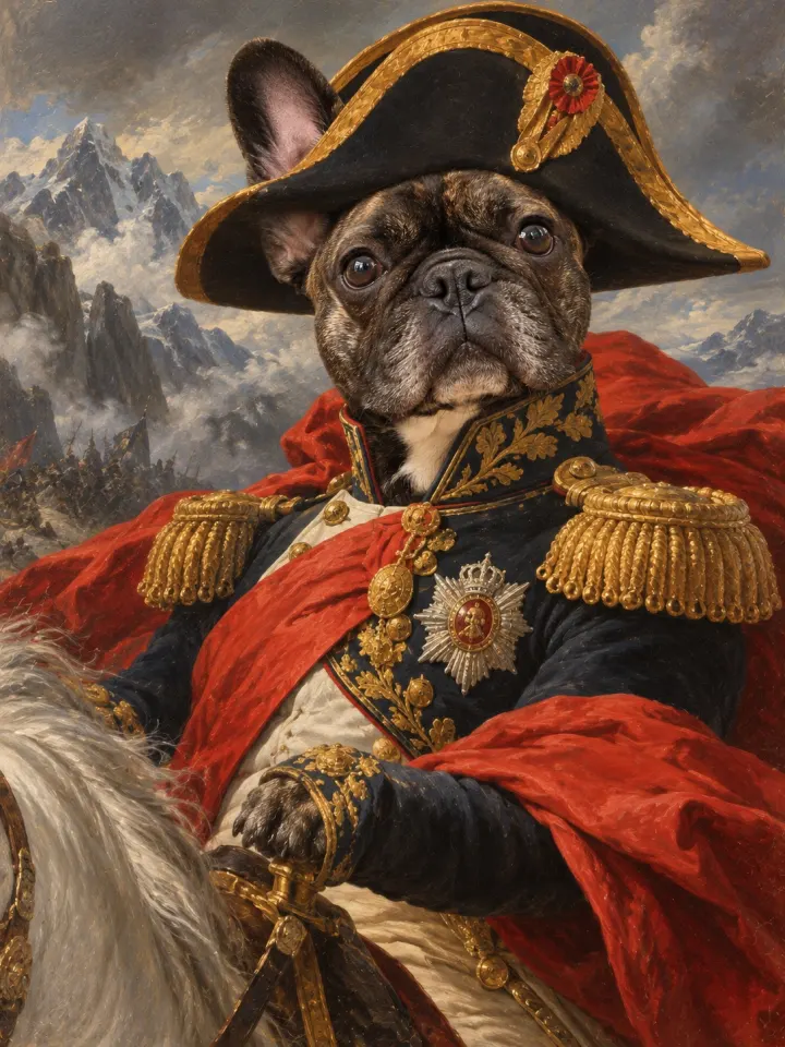 Kejsar Napoleon som husdjur