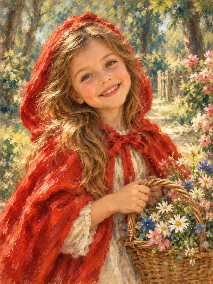 Lilla Rödluvan à la Renoir