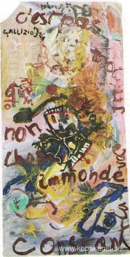 Collective Operation (gjord i samarbete med Asger Jorn och Const Collective Operation (gjord i samarbete med Asger Jorn och Const
