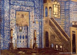 Interiör av en moské Interiör av en moské