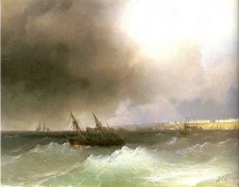 Utsikt över Odessa från havet Utsikt över Odessa från havet