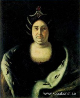 Tsarina Praskovia Fedorovna Saltikova, änka efter Ivan V Tsarina Praskovia Fedorovna Saltikova, änka efter Ivan V