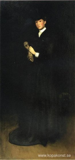 Arrangemang i svart, nr 8: Porträtt av fru Cassatt Arrangemang i svart, nr 8: Porträtt av fru Cassatt