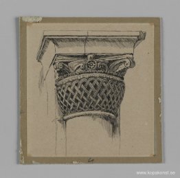 Huvudstad från moskén i El Aksa Huvudstad från moskén i El Aksa