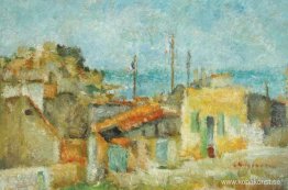 Landskap vid Cassis Landskap vid Cassis