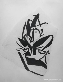 Upprivet träsnitt Upprivet träsnitt