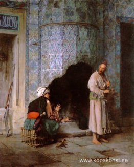 En chatt vid brasan En chatt vid brasan