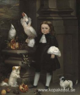 Porträtt av dvärgen Michol Porträtt av dvärgen Michol