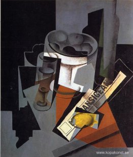 Stilleben med tidning Stilleben med tidning