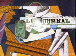 Fruktskål, bok och tidning Fruktskål, bok och tidning