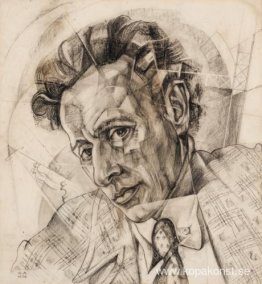 Porträtt av Vsevolod Meyerhold Porträtt av Vsevolod Meyerhold
