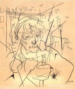 Illustration till Aleksander Bloks dikt 'De tolv' Illustration till Aleksander Bloks dikt 'De tolv'