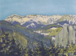 Landskap i Semmering Landskap i Semmering