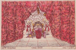 Scenografi för 'Jeep från berget' av Louis Holzberg, etapp 2 - N Scenografi för 'Jeep från berget' av Louis Holzberg, etapp 2 - N