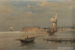 Båtar i en hamn Båtar i en hamn