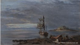 Grekisk fregatt för ankar Grekisk fregatt för ankar