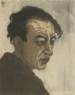 Porträtt av Sakutarō Hagiwara Porträtt av Sakutarō Hagiwara