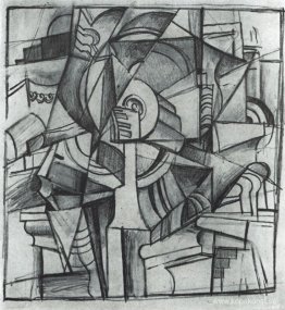 Cubo-futuristisk komposition Cubo-futuristisk komposition