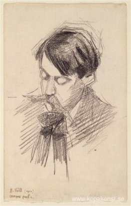 Porträtt av Henry Viel, en vän till målaren Fernand Leger Porträtt av Henry Viel, en vän till målaren Fernand Leger