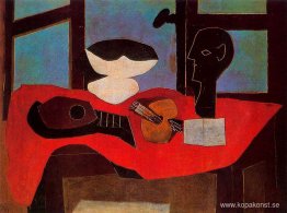 Stilleben med byst och palett Stilleben med byst och palett