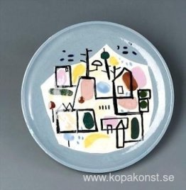 Stadsbild (keramik) Stadsbild (keramik)
