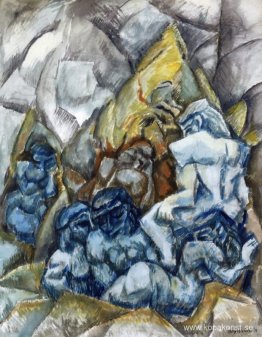 Figurer i ett landskap Figurer i ett landskap