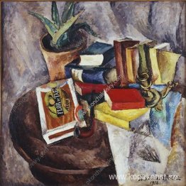 Stilleben. Box med cigarrer. Stilleben. Box med cigarrer.