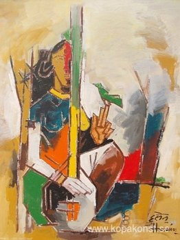 Dam med Veena Dam med Veena