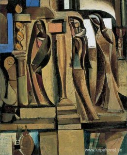 Tre beslöjade figurer Tre beslöjade figurer