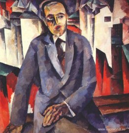 Porträtt av regissören Alexander Tairov Porträtt av regissören Alexander Tairov