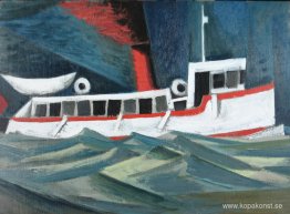 Färja på Bigwin Island Färja på Bigwin Island