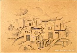 Animerat landskap Animerat landskap