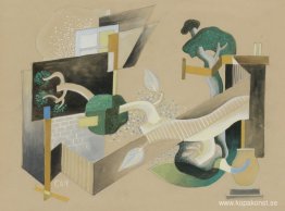 Komposition med gren Komposition med gren