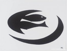 Två fiskar på en tallrik Två fiskar på en tallrik